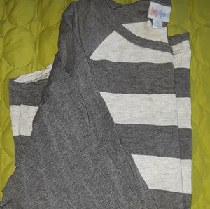 Lularoe XL Randy Striped Tee
